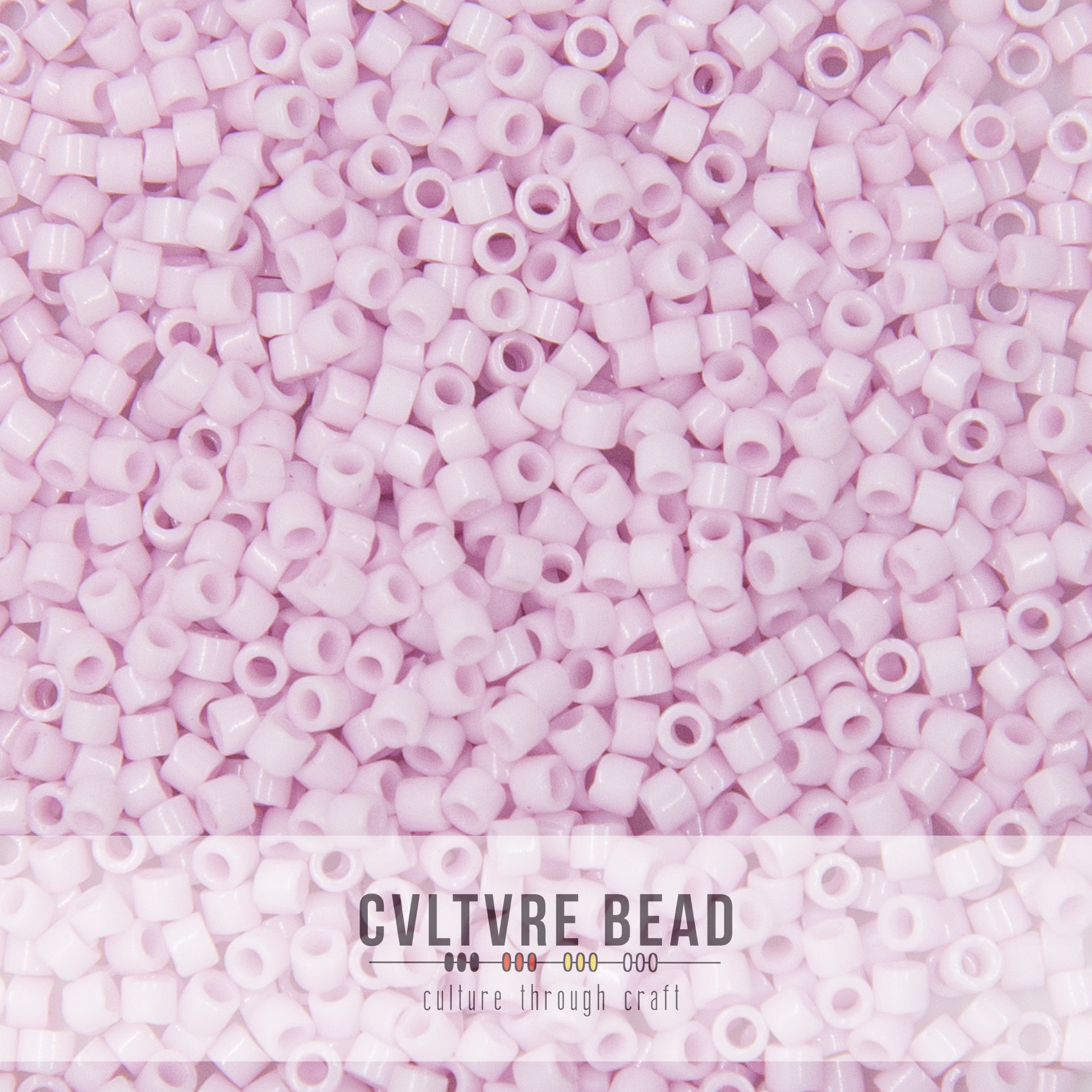 11/0 Opaque Pale Rose - Miyuki Delica - 7.2 gram tube